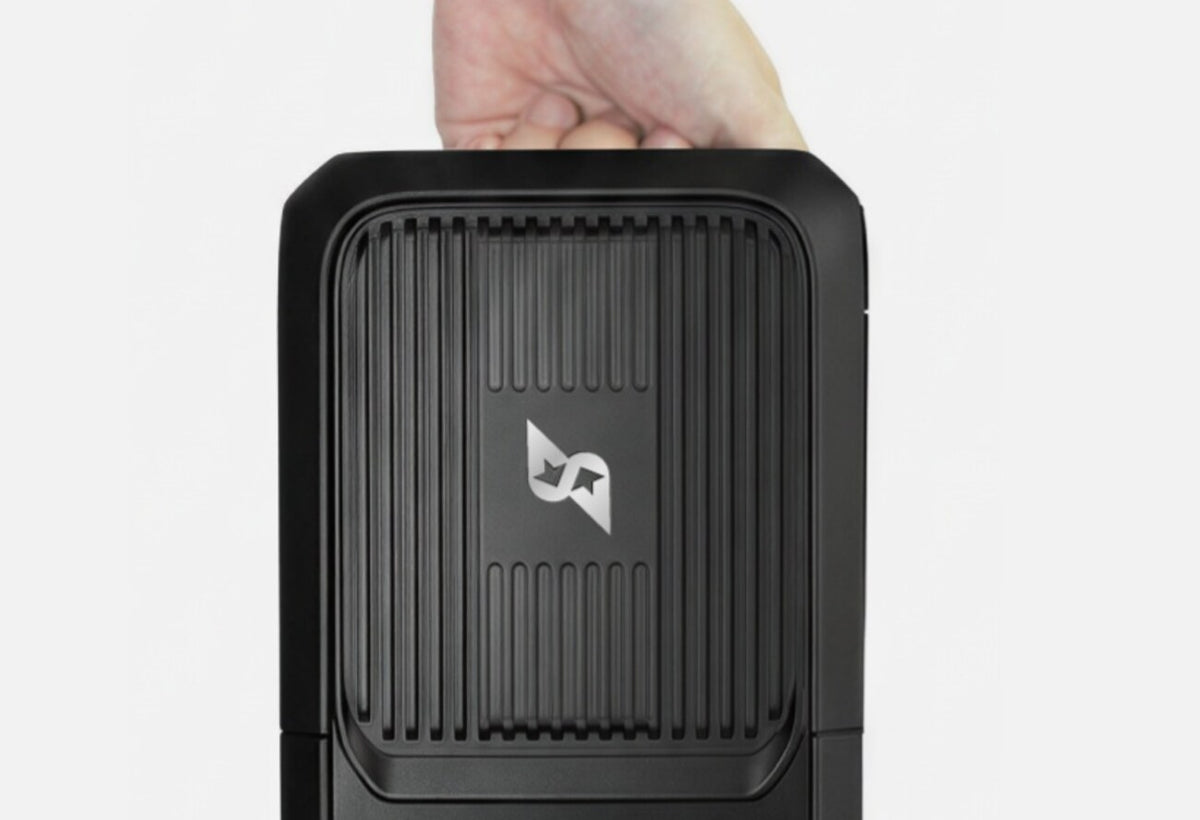 Compact. Ultradraagbaar. Makkelijk mee te nemen.